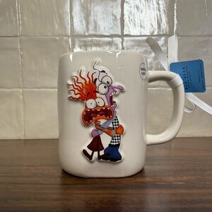 Rae Dunn Disney Pixar Inside Out MELTDOWN Coffee Mug Cup Anxiety Fear NWT
